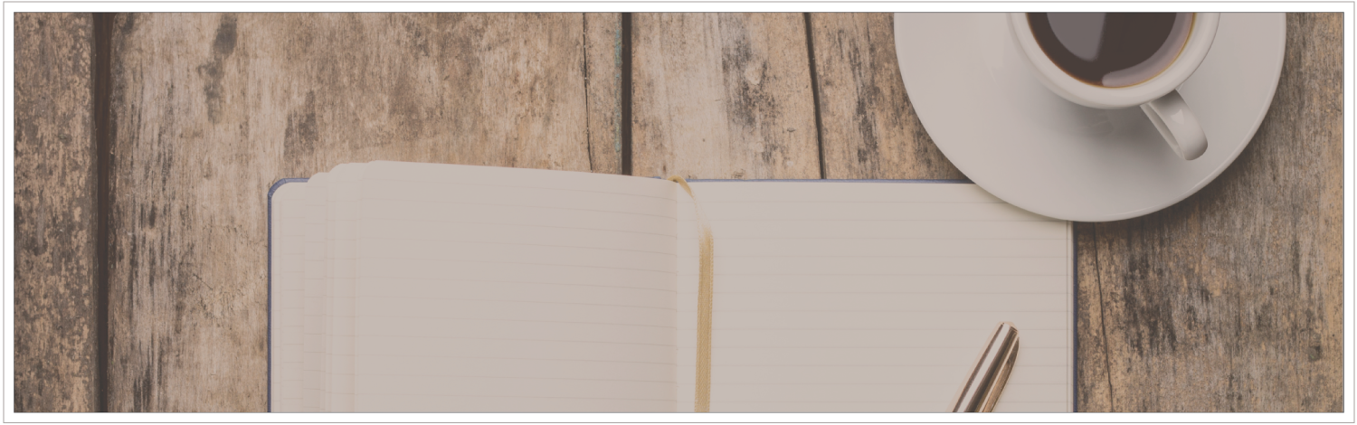 consulting for writers notebook and coffee
