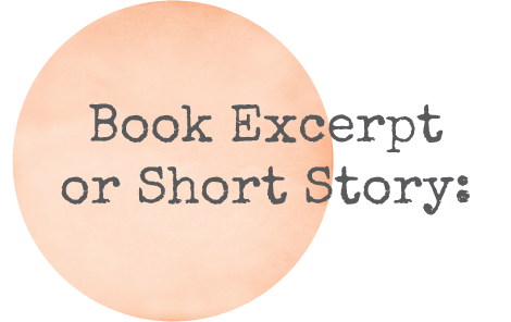 book excerpt or short-story editing critique